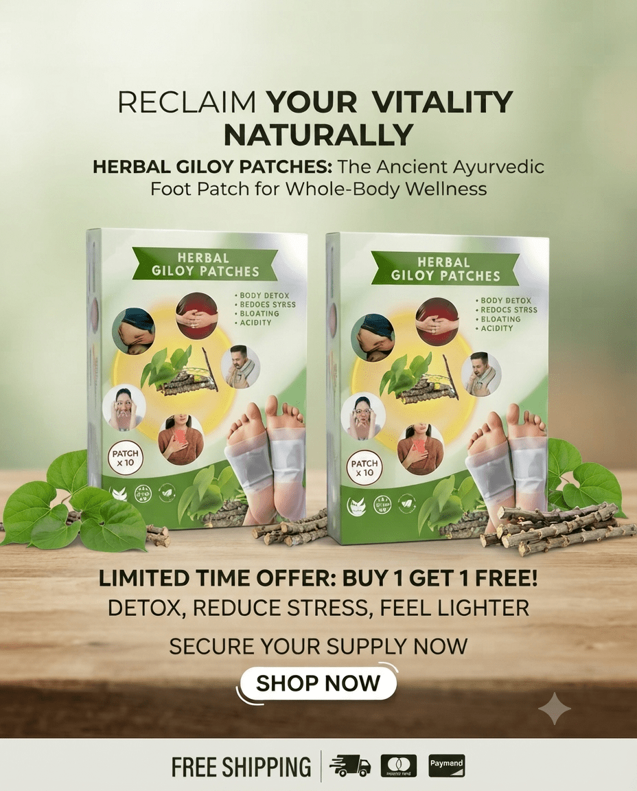 Herbal Giloy Detox Foot Patches (20 Patches)