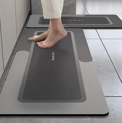 2 Piece Waterproof Memory Foam Kitchen Mat