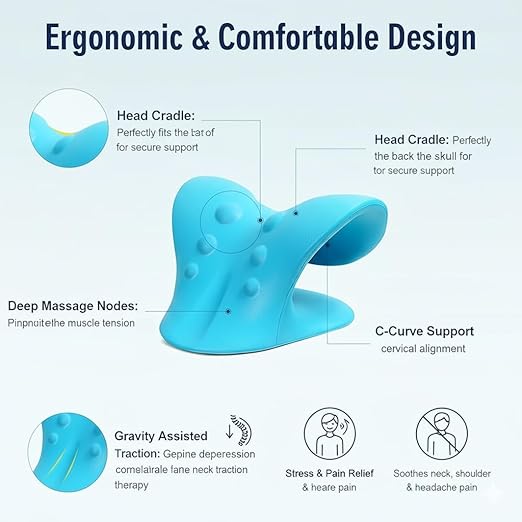 Neck and shoulders massager reliever