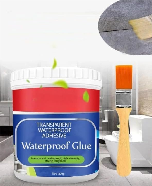 Transparent Waterproof Glue for Roof Leaks (Pack of 2)