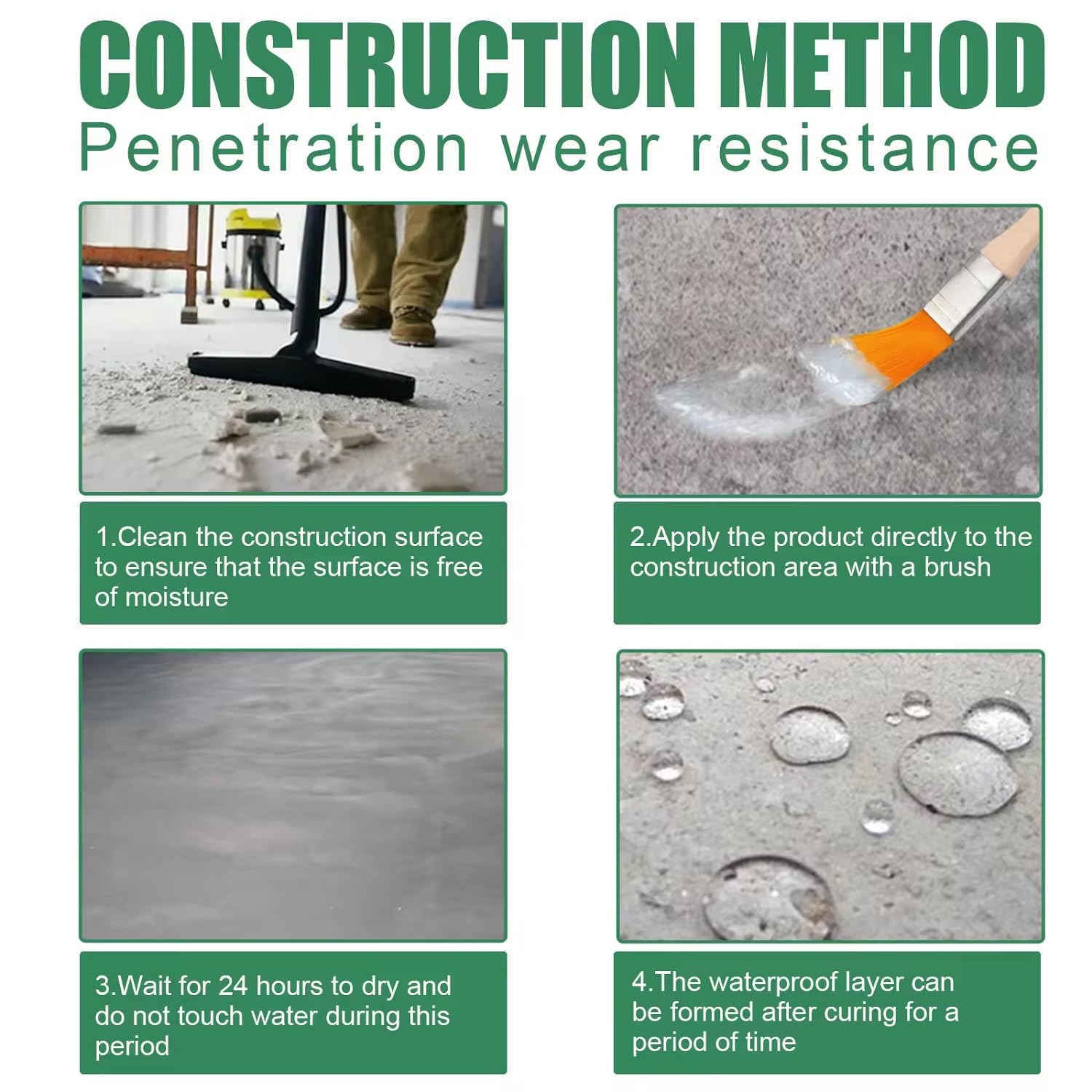 Transparent Waterproof Glue for Roof Leaks (Pack of 2)