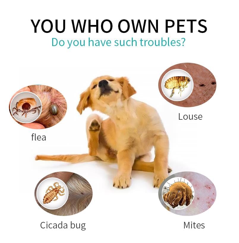 Anti-Tick & Flea Combo for Dogs & Cats