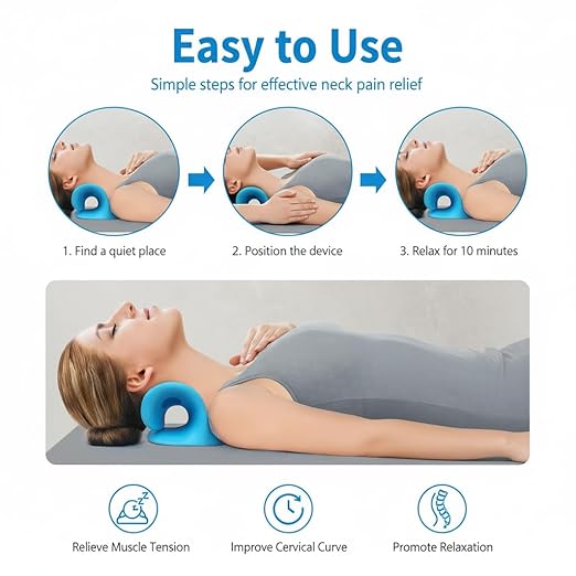 Neck and shoulders massager reliever