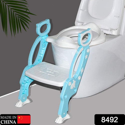 2-in-1 Potty Training Toilet Seat with Step Stool Ladder