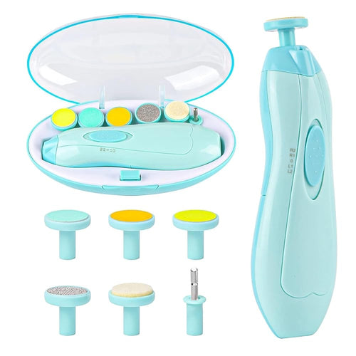 Baby Nail Clippers with Light Baby Nail File Grinder Set Safe Nail Trimmer Kit