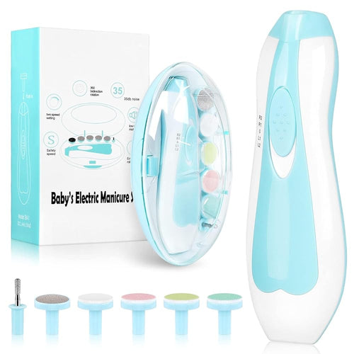 Baby Nail Clippers with Light Baby Nail File Grinder Set Safe Nail Trimmer Kit