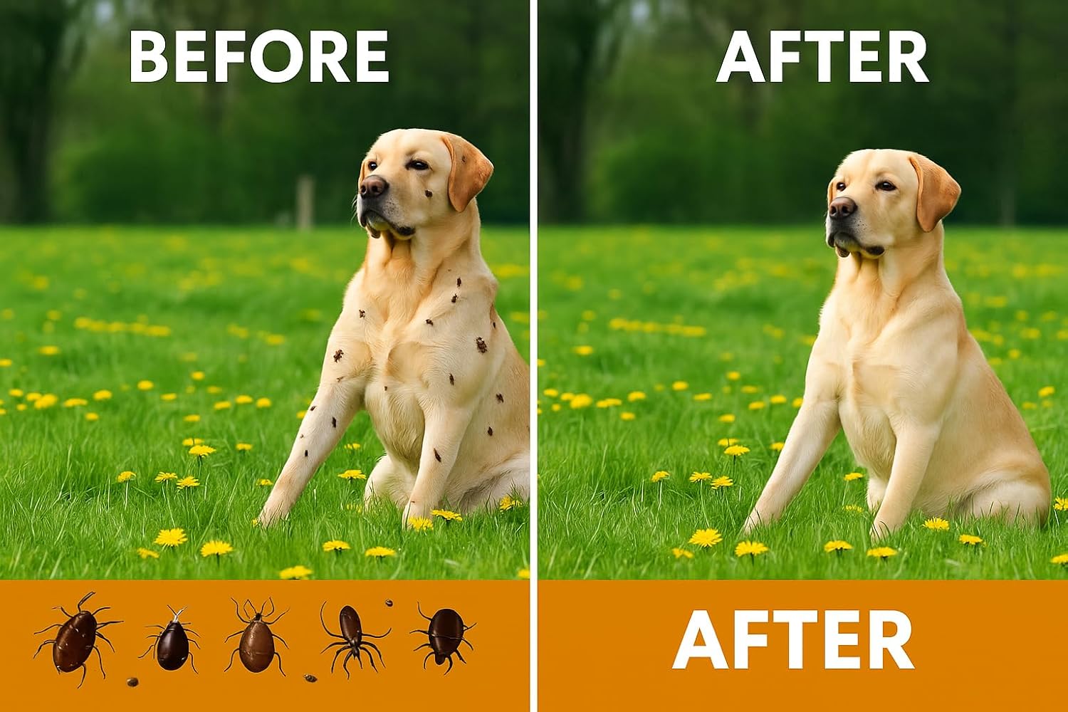 Anti-Tick & Flea Combo for Dogs & Cats